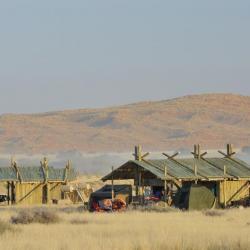 Ausblick von der Sossus Oasis Campsite 