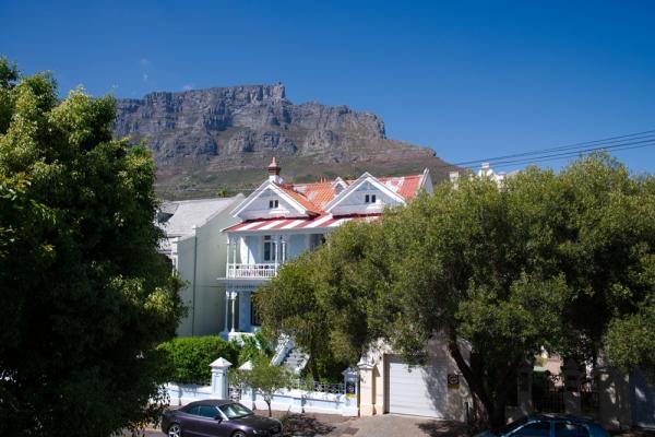 Kapstadt City Bowl - Aussicht vom Welgelegen Hotel