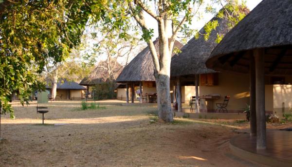 Pretoriuskop Restcamp - staatliche Unterkünfte im Krüger Nationalpark in Südafrika