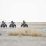 Quadbike fahren in der Ntwetwe Pan