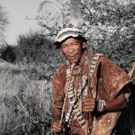 Auf Buschwanderung mit den Ureinwohnern Botswana bei Meno a Kwena