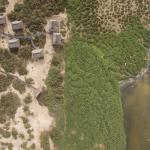 The Stiltz, Namibia Luftaufnahme
