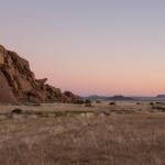 Abendstimmung über der Namib Wüste