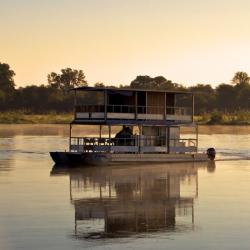 Bootstour auf dem Okavango Fluss