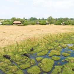 Camp Khwai am Khwai Fluss in Botswana 