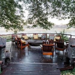 Boma im Camp Kwando 