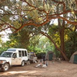 Campsite an der Chobe Safari Lodge