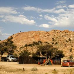 Desert Horse Inn Campsite in Aus, Namibia 