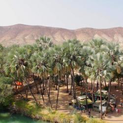 Die Epupa Fälle an der Grenze zu Angola sind ein landschaftliches Highlight Namibias