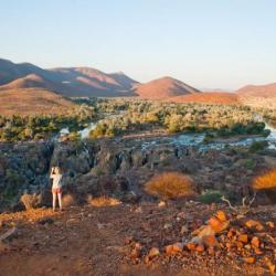 Die Epupa Fälle in Namibia 