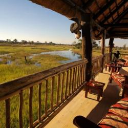 Gunn's Camp im Okavango Delta, Botswana 
