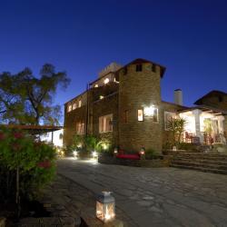 Hotel Heinitzburg bei Nacht 