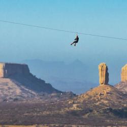 Die Zip-Line an der Ugab Terrace Lodge