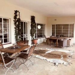 Terrasse der Kappsvalley Lodge 