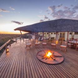 Kwando Tau Pan Camp - Feuerstelle