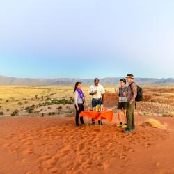 Sundowner auf dem Gamedrive