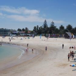 Der Strand in Swakopmund