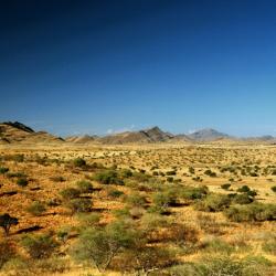 Rooisand Desert Lodge Blick vom Selbstversorgerhaus