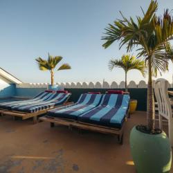 Rooftop des "The Swahili House" auf Sansibar