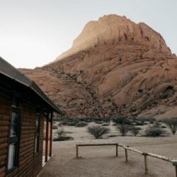 An der Spitzkoppe in Namibia 