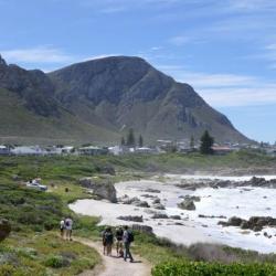 Wanderwege entlang der Küste in Hermanus