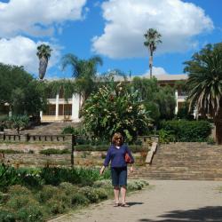 Unterwegs in Windhoek - hier der sogenannte Tintenpalast